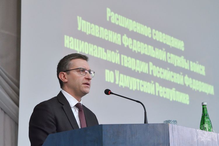 В Управлении Росгвардии по Удмуртской Республике подвели итоги служебной деятельности за 2019 год