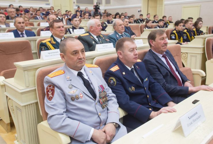 Руководство регионального Управления Росгвардии приняло участие в «Уроке мужества» Госсовета Удмуртии