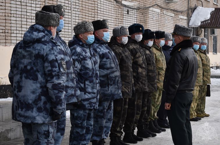 Командующий Приволжским округом Росгвардии представил руководству Удмуртской Республики и личному составу территориального управления ведомства нового начальника
