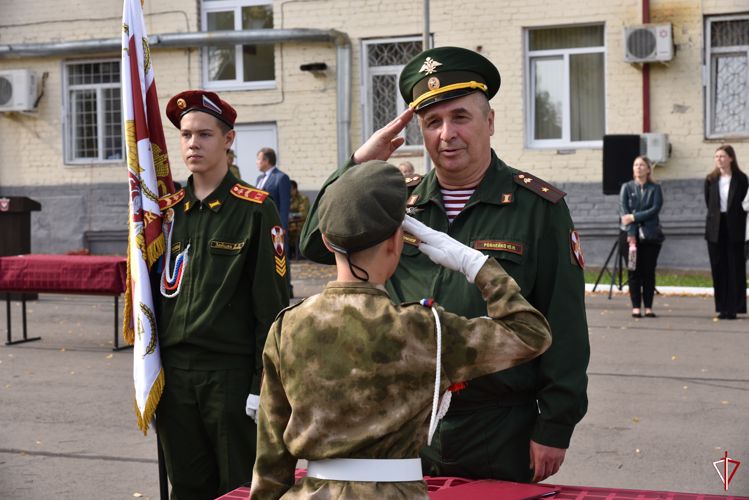 В Удмуртии юные кадеты «Гвардейской смены» приняли присягу