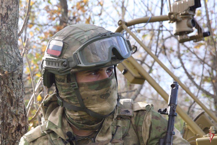 Росгвардейцы обнаружили схрон с оружием и нанесли удар по опорным пунктам противника в Херсонской и Запорожской областях