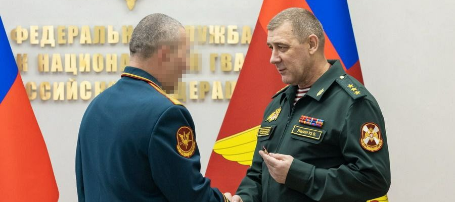 Генерал-полковник Юрий Яшин вручил награды военнослужащим Росгвардии - участникам специальной военной операции