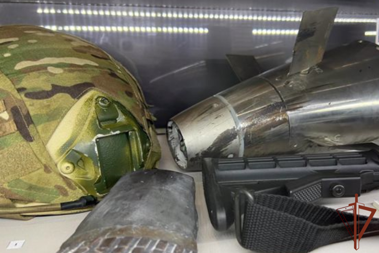 Росгвардия представила на выставке в Санкт-Петербурге элементы вражеского вооружения
