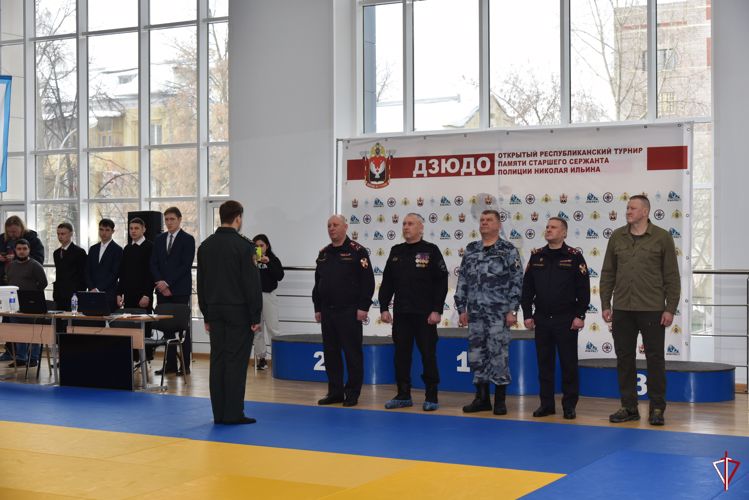 В Удмуртии прошел турнир по дзюдо, памяти сотрудника Росгвардии, погибшего в ходе специальной военной операции