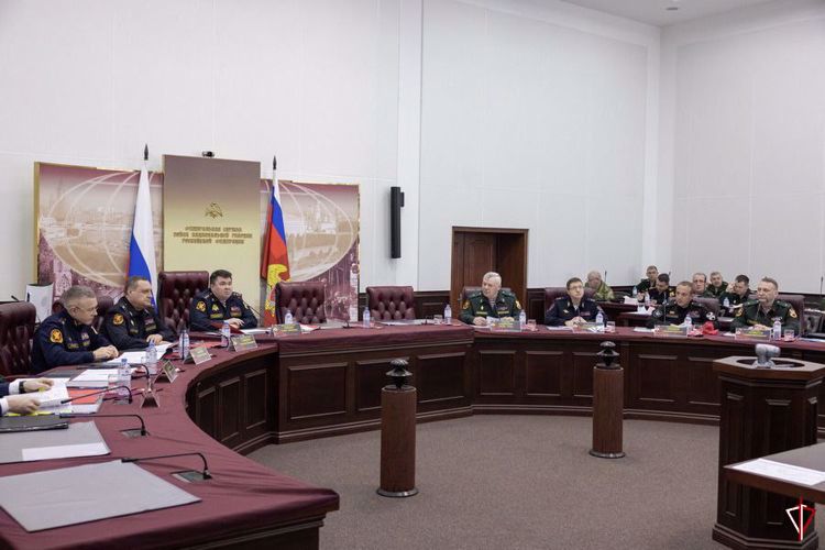 В Росгвардии состоялось заседание Оперативного штаба