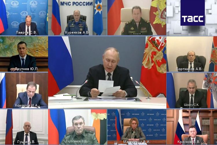 Генерал армии Виктор Золотов принял участие в заседании Совета Безопасности Российской Федерации