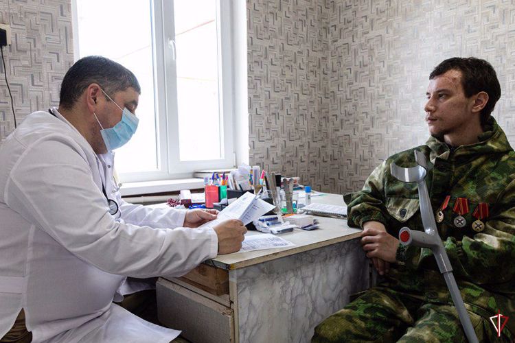Накануне Дня медицинской службы Росгвардии врачи ведомства открыли пункты неотложной помощи в районе СВО