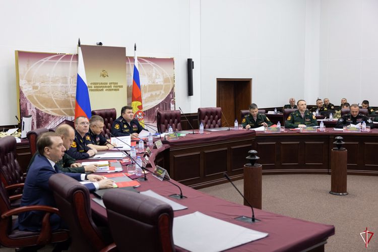 Начальник Управления Росгвардии по Удмуртской Республике принял участие в заседании Оперативного штаба ведомства в режиме ВКС