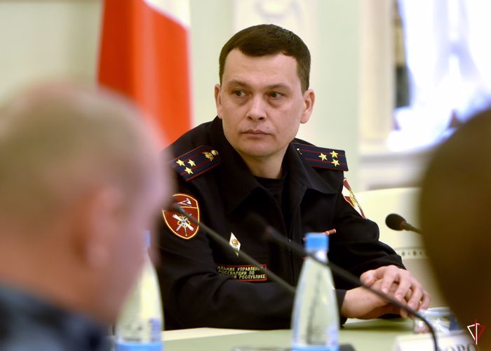 В Удмуртии росгвардейцам, отличившимся в ходе специальной военной операции вручили государственные награды