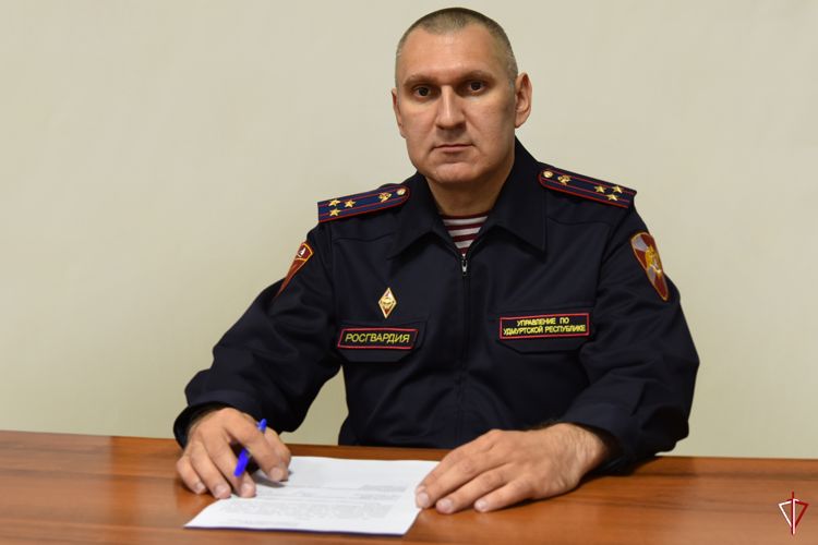 В Удмуртии назначили нового начальника Центра лицензионно-разрешительной работы Росгвардии