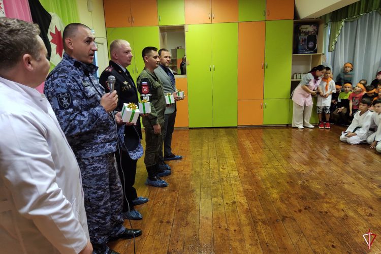 Заместитель начальника территориального управления Росгвардии принял участие в детском патриотическом мероприятии