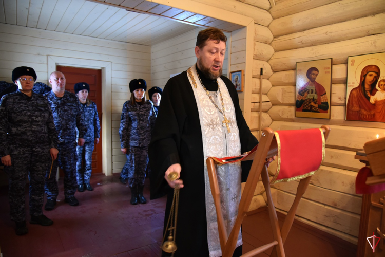 В Удмуртии росгвардейцы почтили память Ильи Муромского, именем которого наречен храм на территории регионального управления