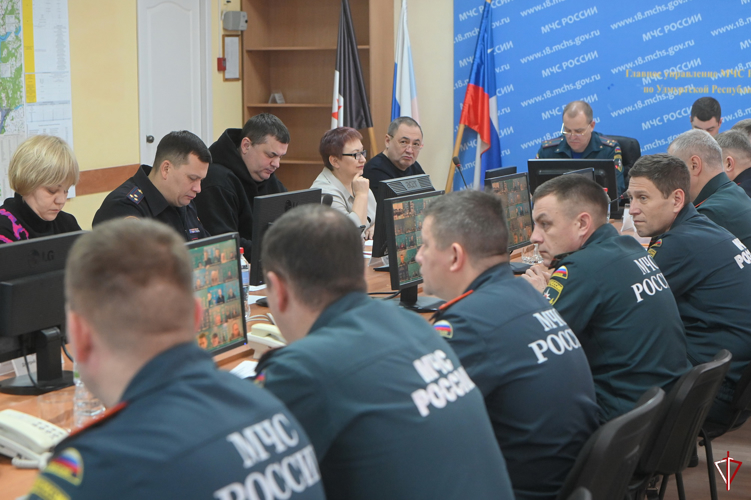 Начальник Управления Росгвардии по Удмуртской Республике принял участие в плановом совещании по итогам праздничных мероприятий в новогоднюю ночь