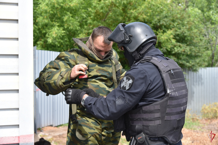 В Удмуртии сотрудники Росгвардии приняли участие в антитеррористическом учении