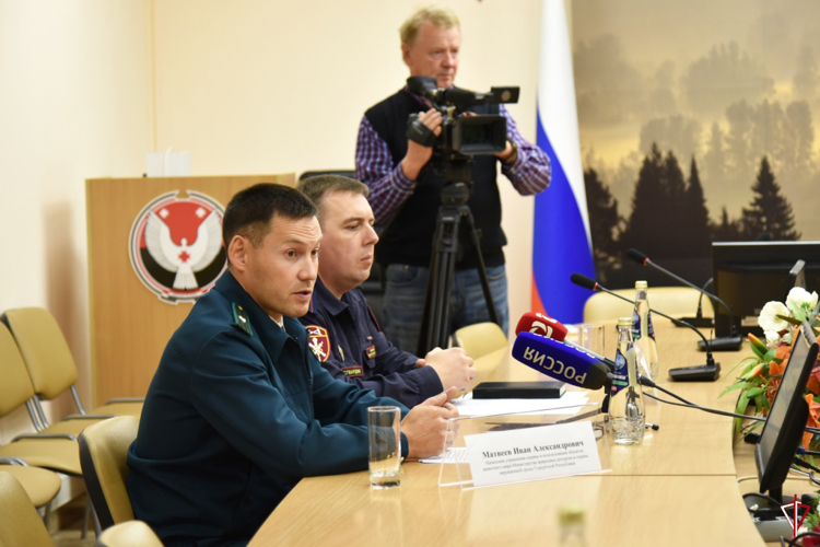 В Удмуртии офицер Росгвардии принял участие в межведомственном брифинге о начале летне-осеннего сезона охоты