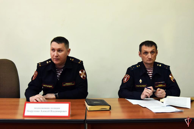 Сотрудники Росгвардии провели рабочую встречу по вопросам обеспечения безопасности объектов ТЭК в Удмуртии
