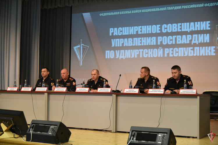 В Управлении Росгвардии по Удмуртской Республике подведены итоги служебно-боевой деятельности за 2024 год