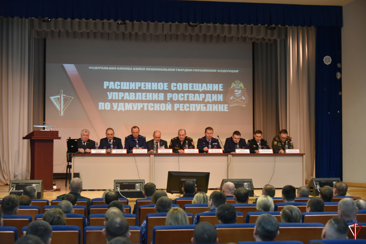 В Управлении Росгвардии по Удмуртской Республике подведены итоги служебно-боевой деятельности за 2024 год