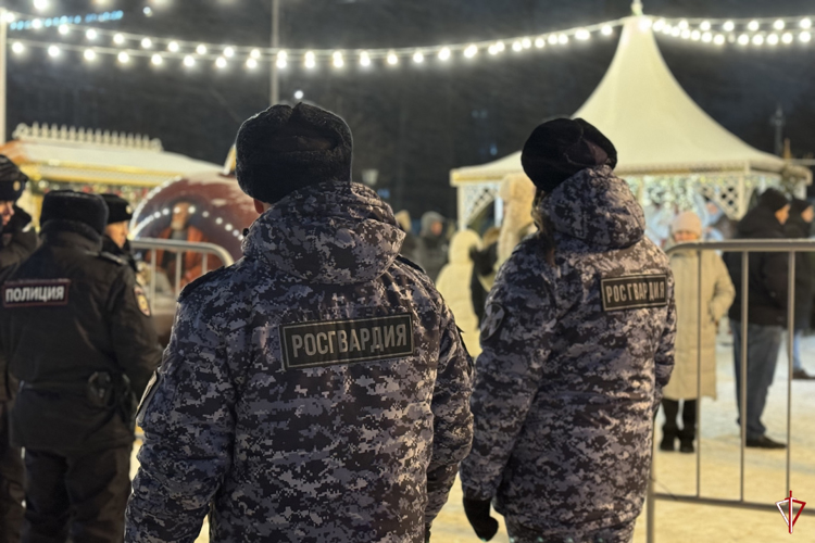 В Удмуртии росгвардейцы приняли участие в обеспечении правопорядка на Рождество Христово