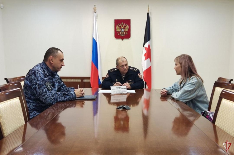 Начальник Управления Росгвардии по Удмуртской Республике провел личный прием граждан в приемной Президента России в республике
