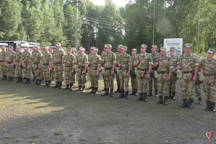 В Управлении Росгвардии по Удмуртской Республике прошли военные сборы с гражданами, пребывающими в запасе