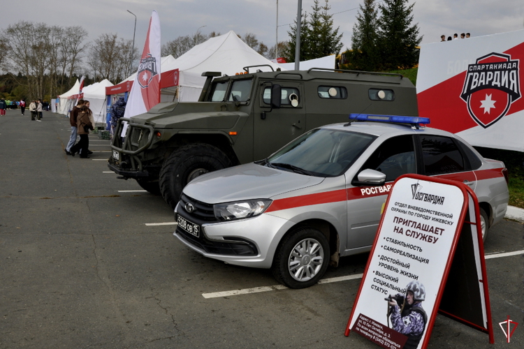 В Удмуртии росгвардейцы приняли участие в организации военно-патриотической спартакиады «Гвардия»