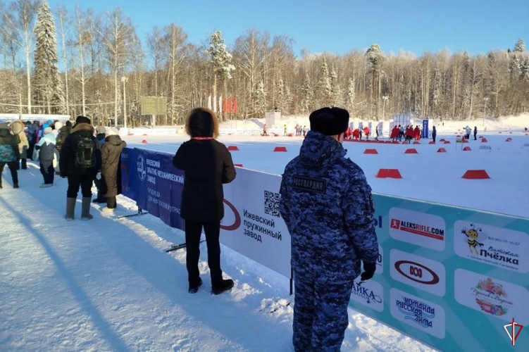 В Удмуртии росгвардейцы обеспечили общественный порядок при проведении четвертого этапа Кубка России по лыжным гонкам