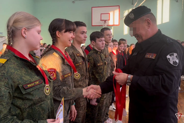 В Удмуртии провели кадетский военно-спортивный фестиваль, посвященный памяти первого командующего внутренней стражи, ставшей прообразом современной Росгвардии