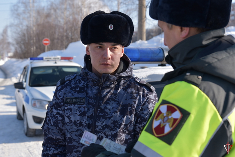 Военная автоинспекция Управления Росгвардии по Удмуртской Республике провела профилактическую акцию