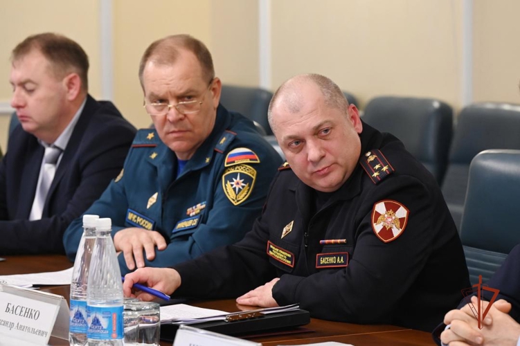 Начальник Управления Росгвардии по Удмуртской Республике принял участие в заседании АТК и оперативного штаба