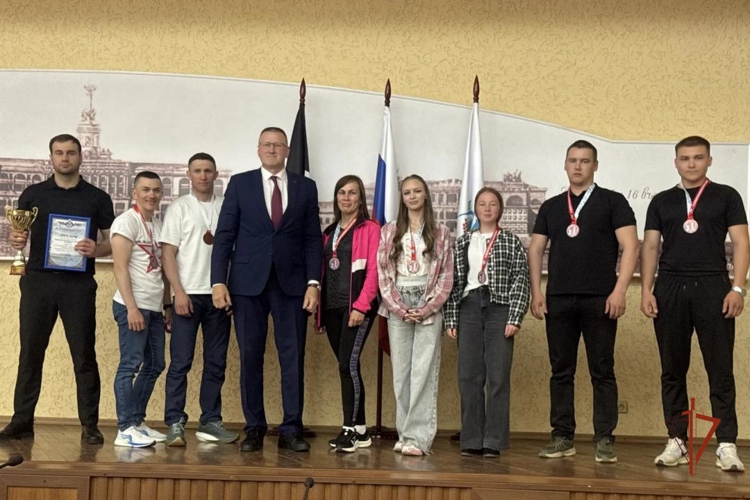 В Удмуртии росгвардейцы стали призерами «Эстафеты Мира»