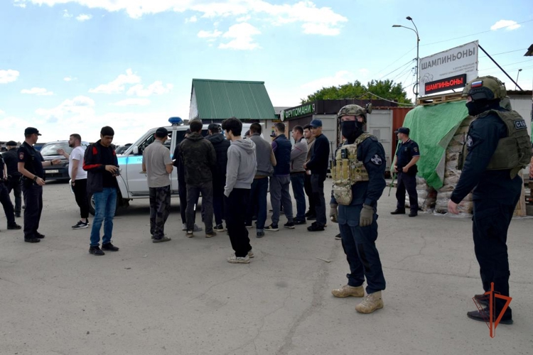 В Удмуртии при поддержке спецназа Росгвардии проведен 1 этап оперативно-профилактического мероприятия «Нелегал» (видео)