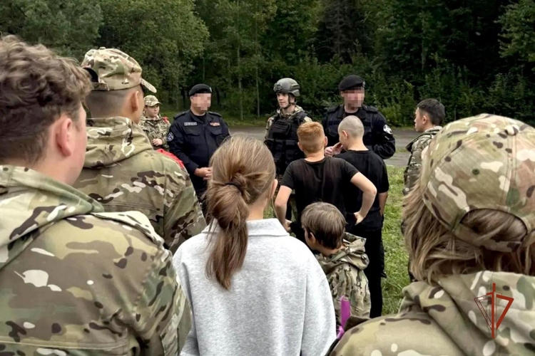 В Удмуртии продолжается всероссийская ведомственная акция «Каникулы с Росгвардией»