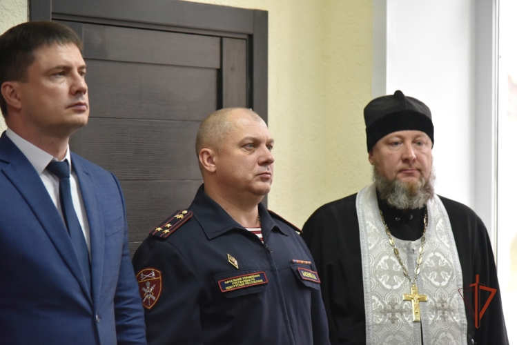 В Управлении Росгвардии по Удмуртcкой Республике состоялось открытие стены памяти сотрудникам, погибшим при выполнении служебного долга